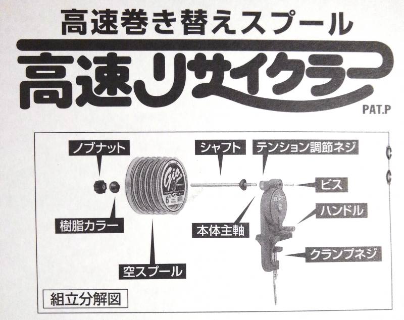 リールの糸巻き リールの糸巻きを自分でやる手順 Inno Fishing